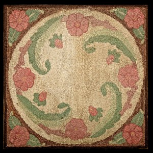 American Hooked Rug #17164